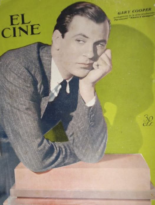 CINE | EL magazine side cover Issue 25   1935