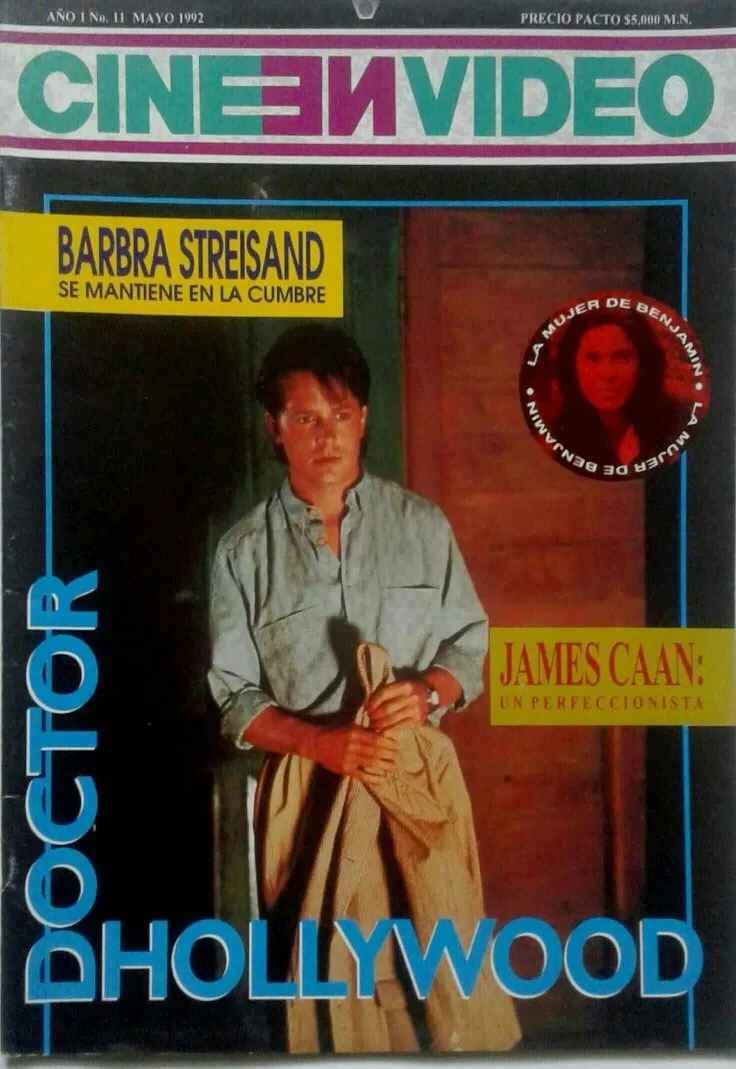 CINE EN VIDEO magazine side cover Issue 11  Vol 1 No  11  May 1992