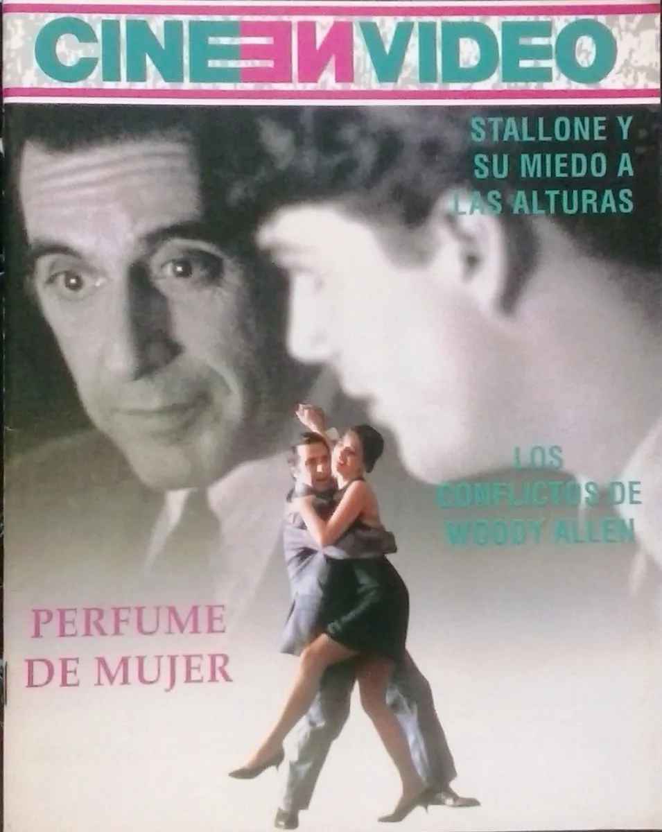 CINE EN VIDEO magazine side cover Issue 26  Vol 3 No  26  August 1993