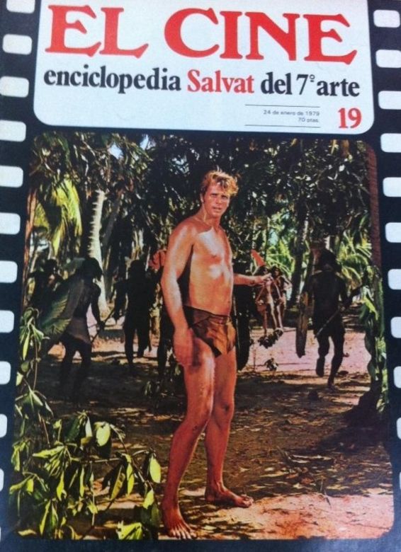 CINE | EL (Enciclopedia Salvat Del 7 Arte) magazine side cover Issue 19 24 January 1979
