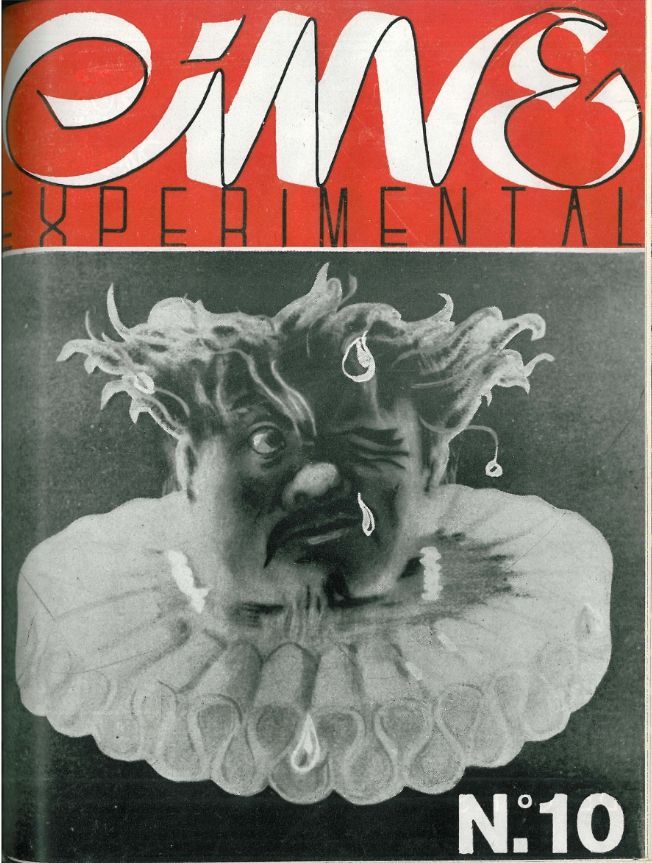 CINE EXPERIMENTAL magazine side cover Issue 10  July 1946