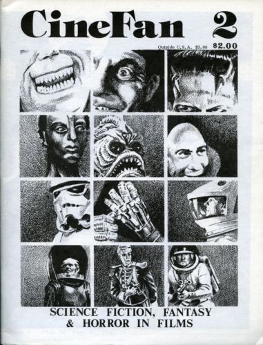 CINEFAN magazine side cover Issue 2 Summer 1980
