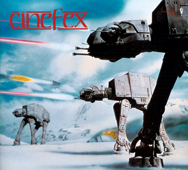 CINEFEX magazine side cover Issue 2  1980