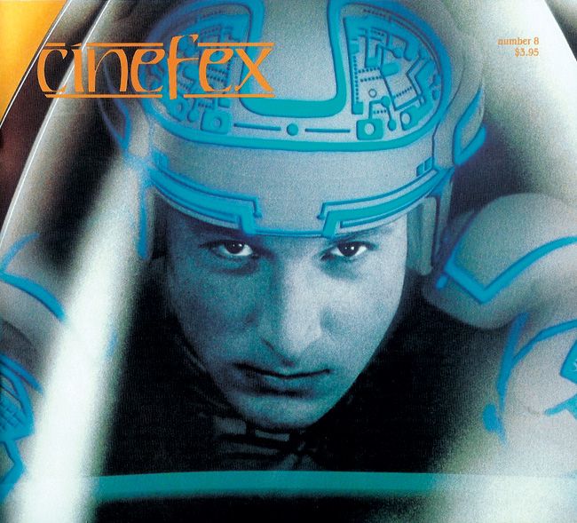 CINEFEX magazine side cover Issue 8  1981