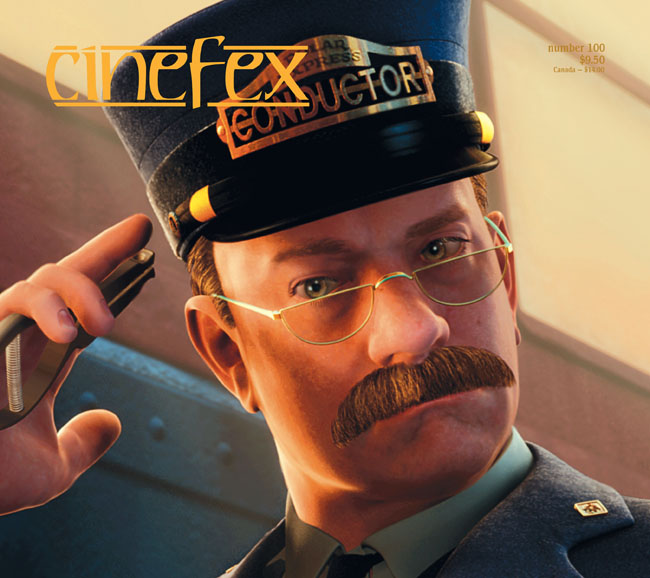 CINEFEX magazine side cover Issue 100 January/February/March 2005