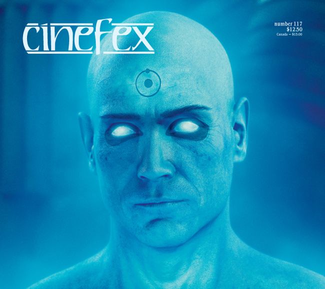 CINEFEX magazine side cover Issue 117 April/May/June 2009