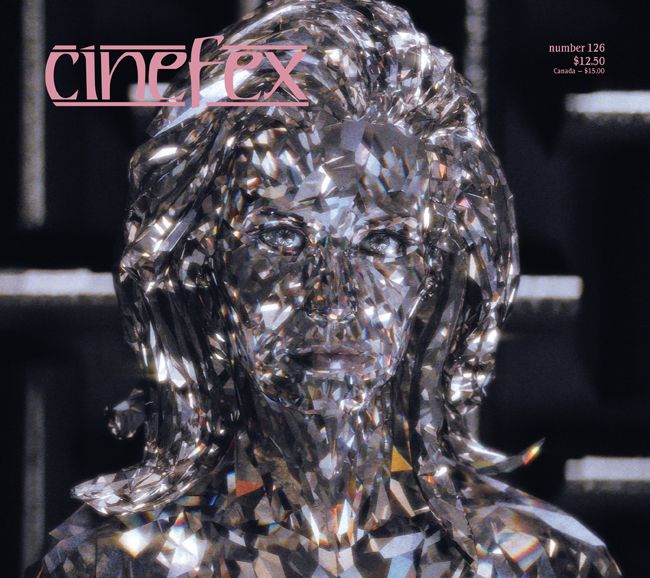 CINEFEX magazine side cover Issue 126 July/August/September 2011