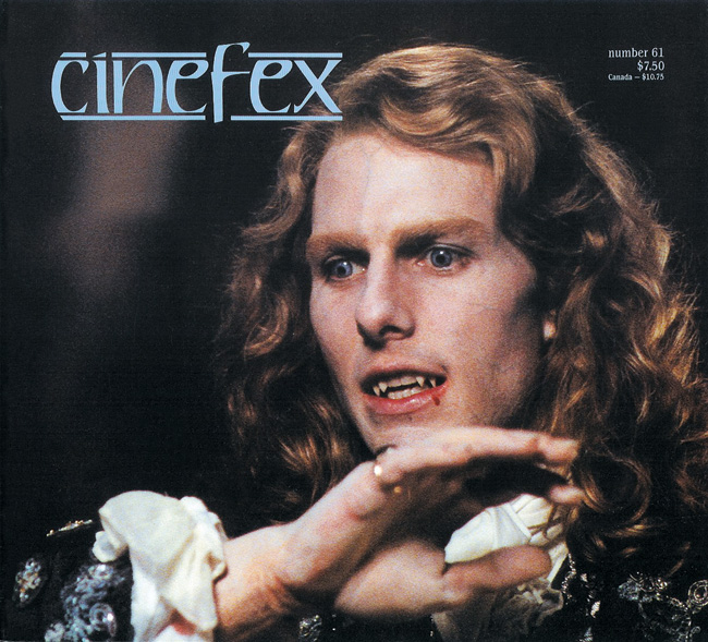 CINEFEX magazine side cover Issue 61  1995