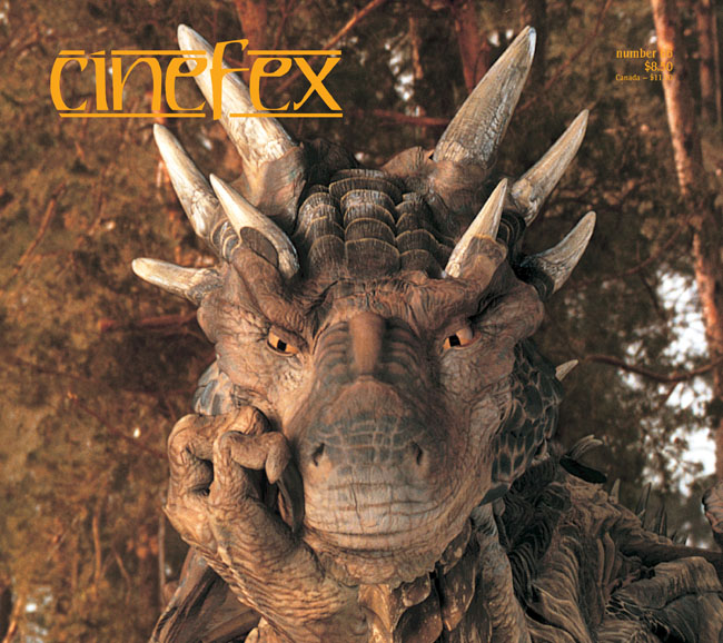 CINEFEX magazine side cover Issue 66  1996