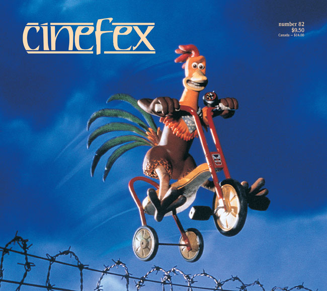 CINEFEX magazine side cover Issue 82 July/August/September 2000