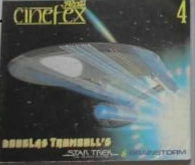 CINEFEX (JP) magazine side cover Issue 4  1st Series  1984