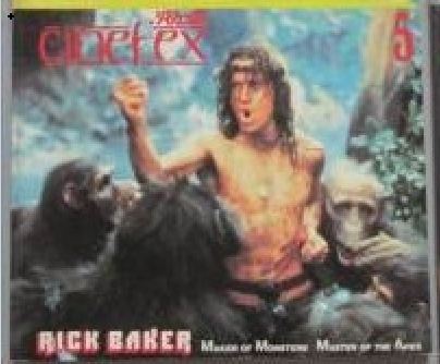 CINEFEX (JP) magazine side cover Issue 5  1st Series  1984