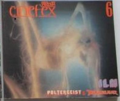 CINEFEX (JP) magazine side cover Issue 6  1st Series  1984