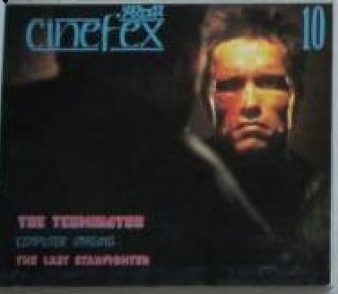 CINEFEX (JP) magazine side cover Issue 10  1st Series  