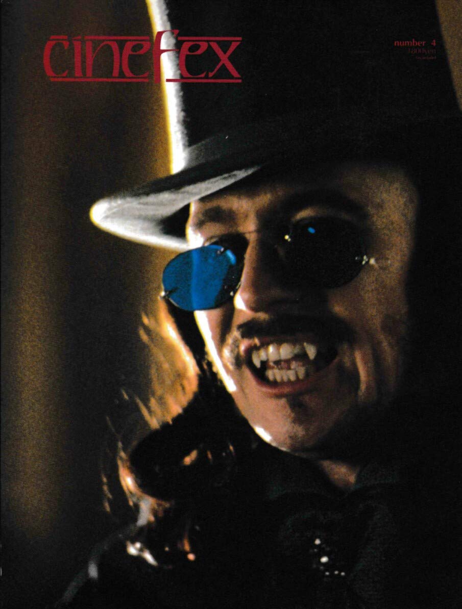 CINEFEX (JP) magazine side cover Issue 4   1994