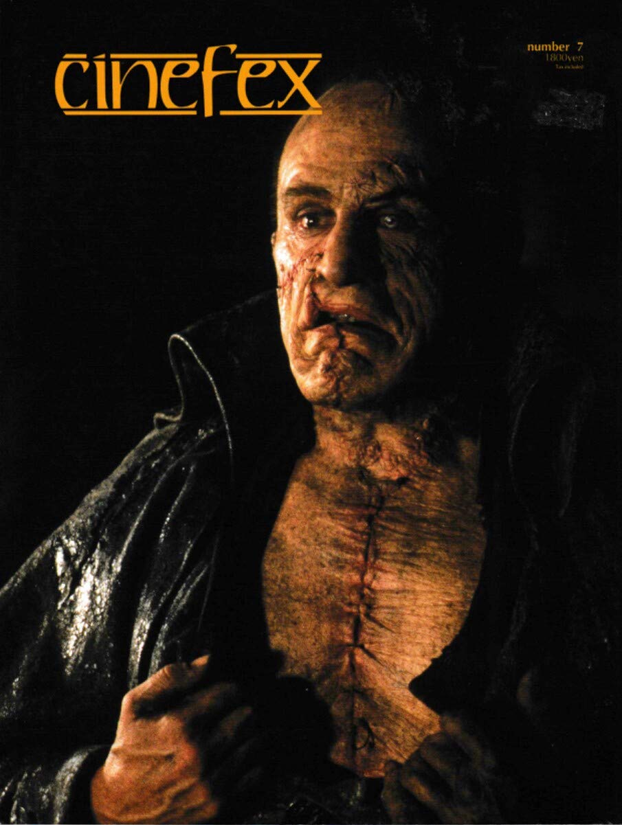 CINEFEX (JP) magazine side cover Issue 7   1995