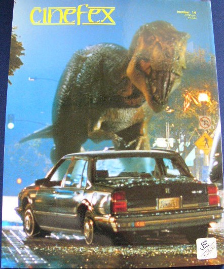 CINEFEX (JP) magazine side cover Issue 14   1997