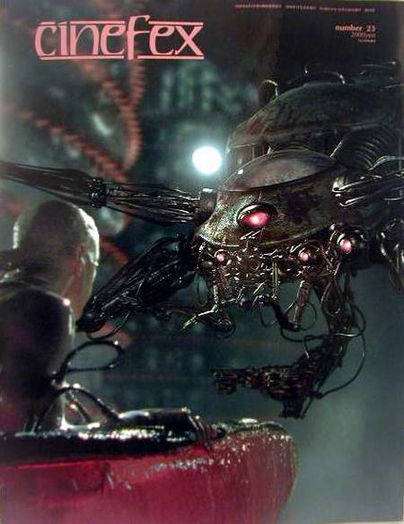 CINEFEX (JP) magazine side cover Issue 23  December 1999