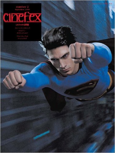 CINEFEX (JP) magazine side cover Issue 2  2006