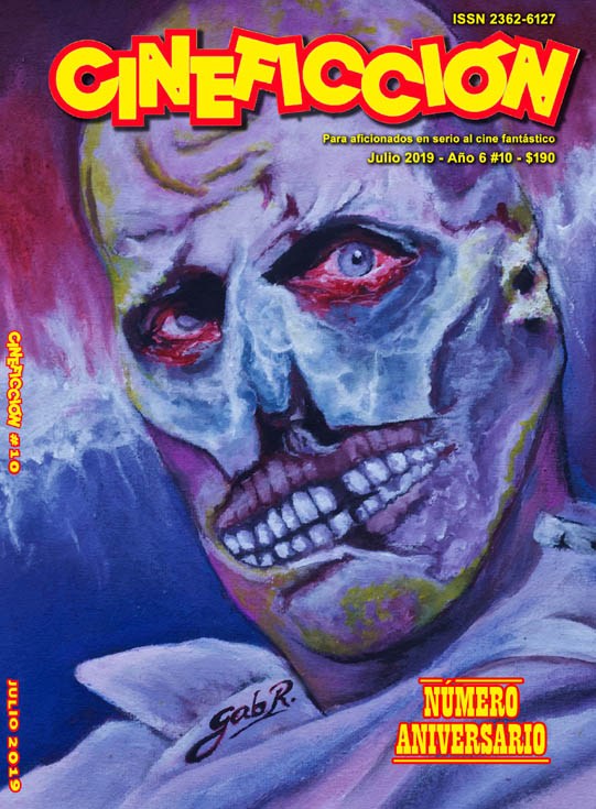 CINEFICCION magazine side cover Issue 10  July 2019