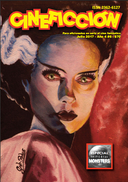 CINEFICCION magazine side cover Issue 6 July 2017