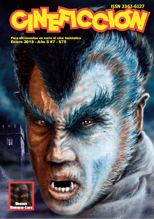 CINEFICCION magazine side cover Issue 7  January 2018