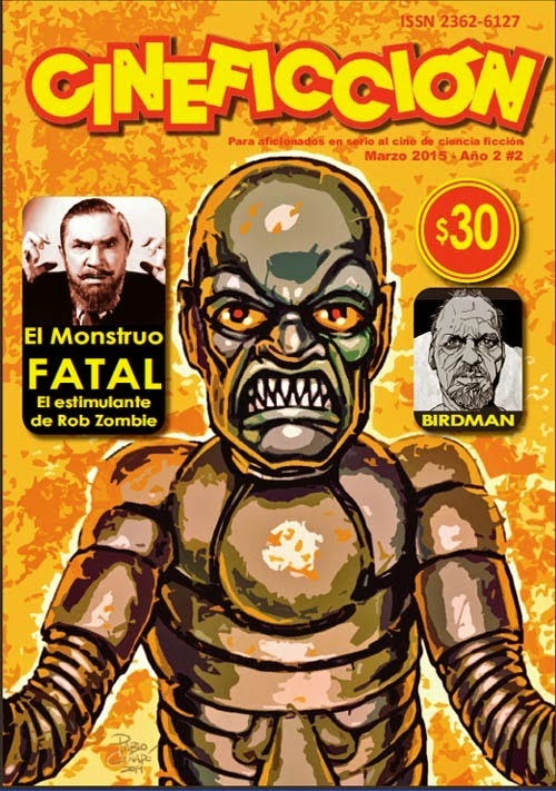 CINEFICCION magazine side cover Issue 2 March 2015