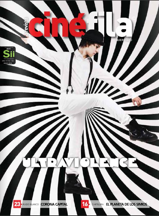 CINEFILA magazine side cover Issue 128 July 2014