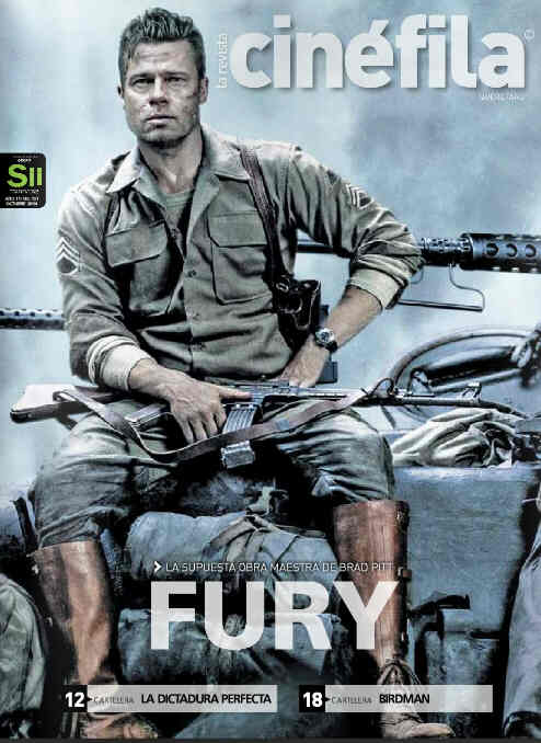CINEFILA magazine side cover Issue 131 October 2014