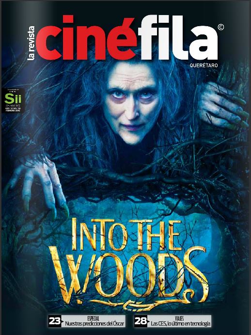 CINEFILA magazine side cover Issue 135 February 2015