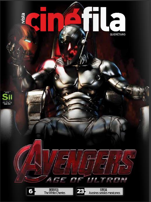 CINEFILA magazine side cover Issue 137 April 2015