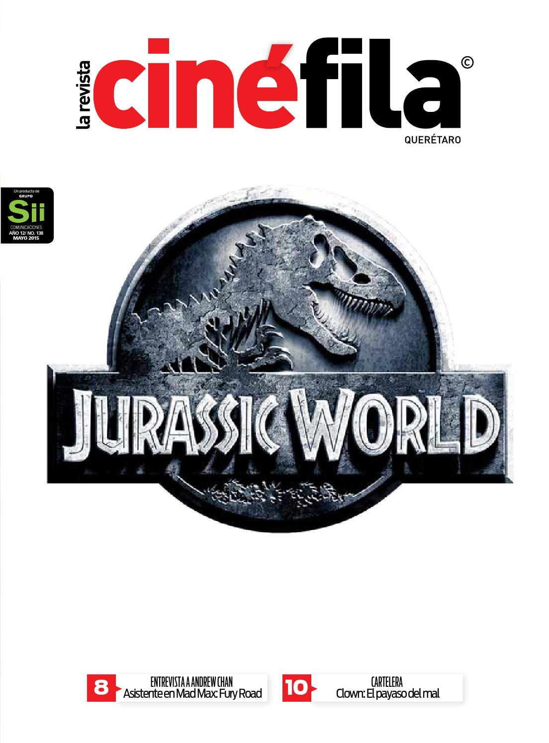 CINEFILA magazine side cover Issue 138 May 2015