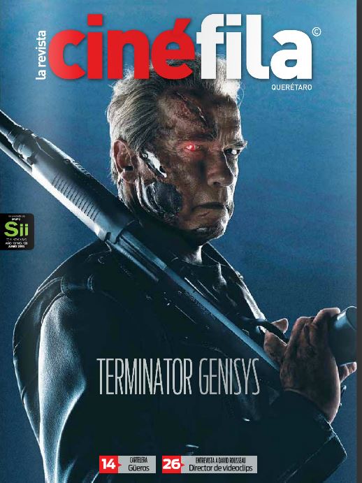 CINEFILA magazine side cover Issue 139 June 2015