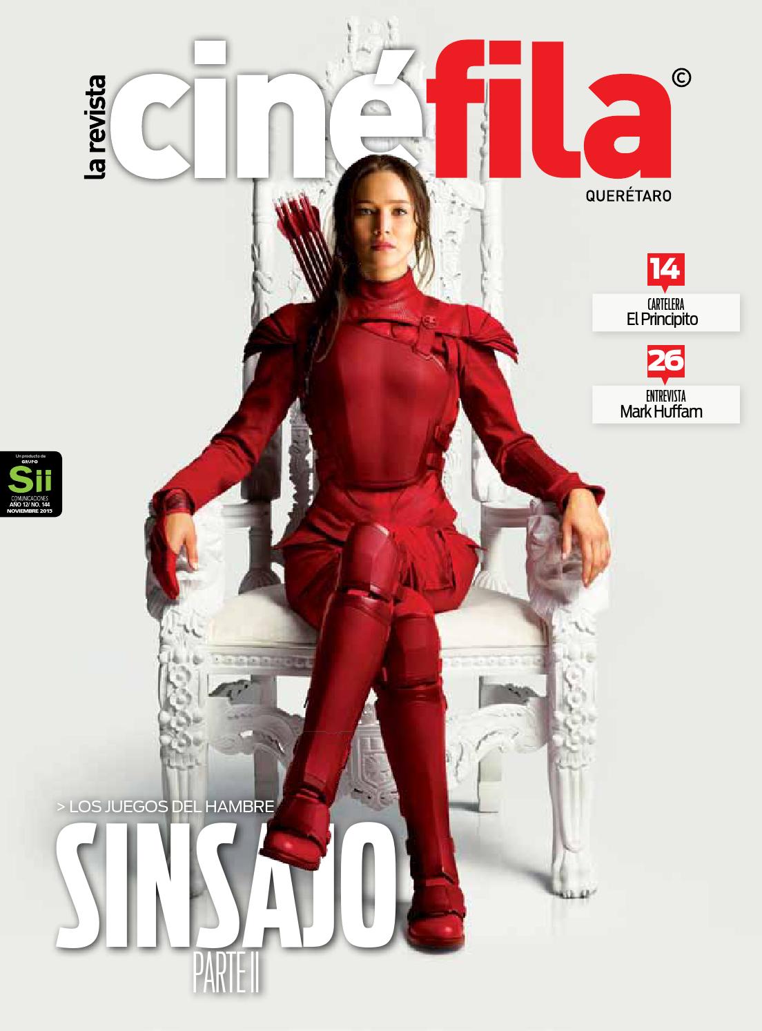 CINEFILA magazine side cover Issue 144 November 2015