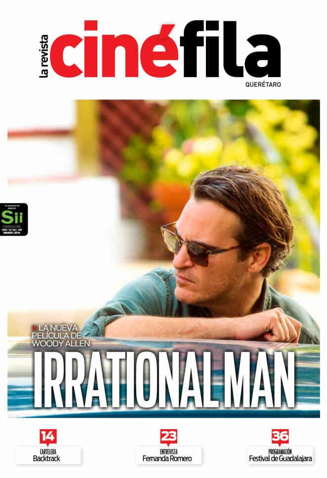 CINEFILA magazine side cover Issue 148  March 2016