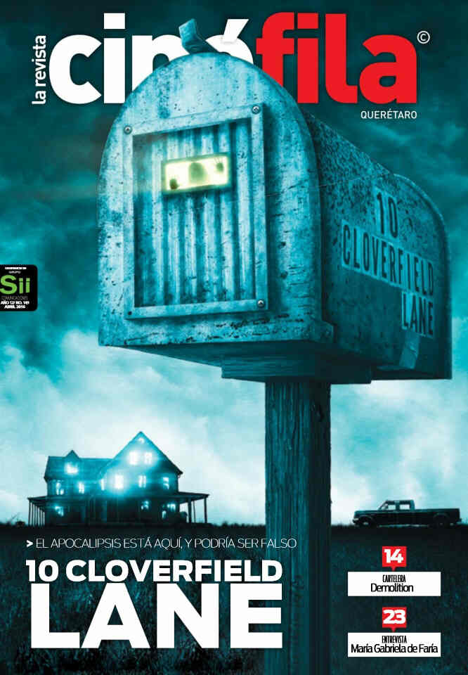 CINEFILA magazine side cover Issue 149  April 2016