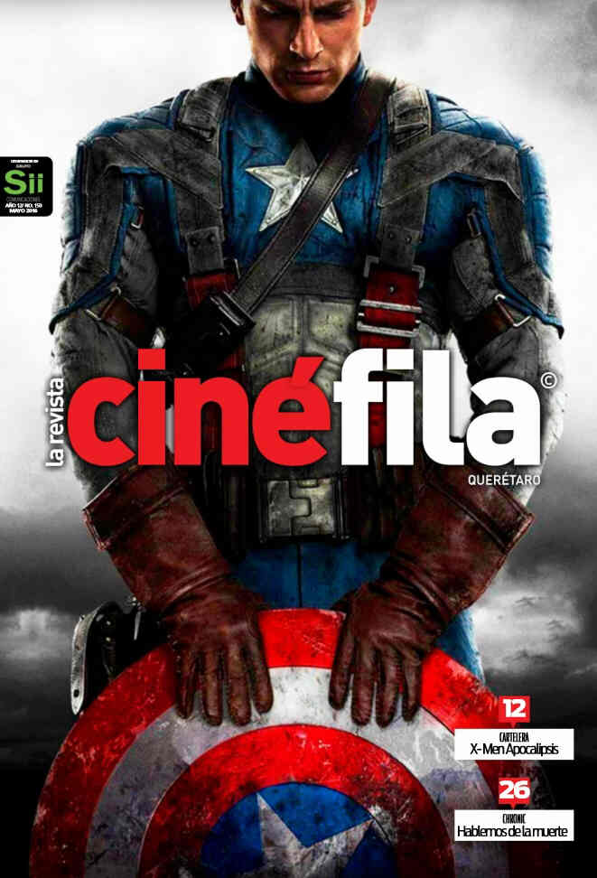 CINEFILA magazine side cover Issue 150  May 2016