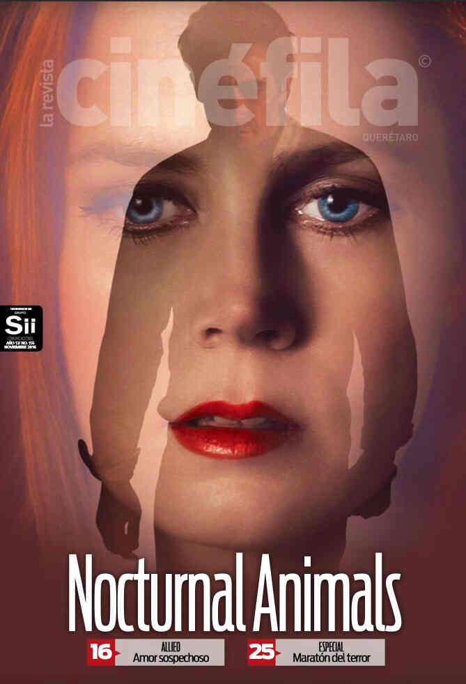 CINEFILA magazine side cover Issue 156  November 2016