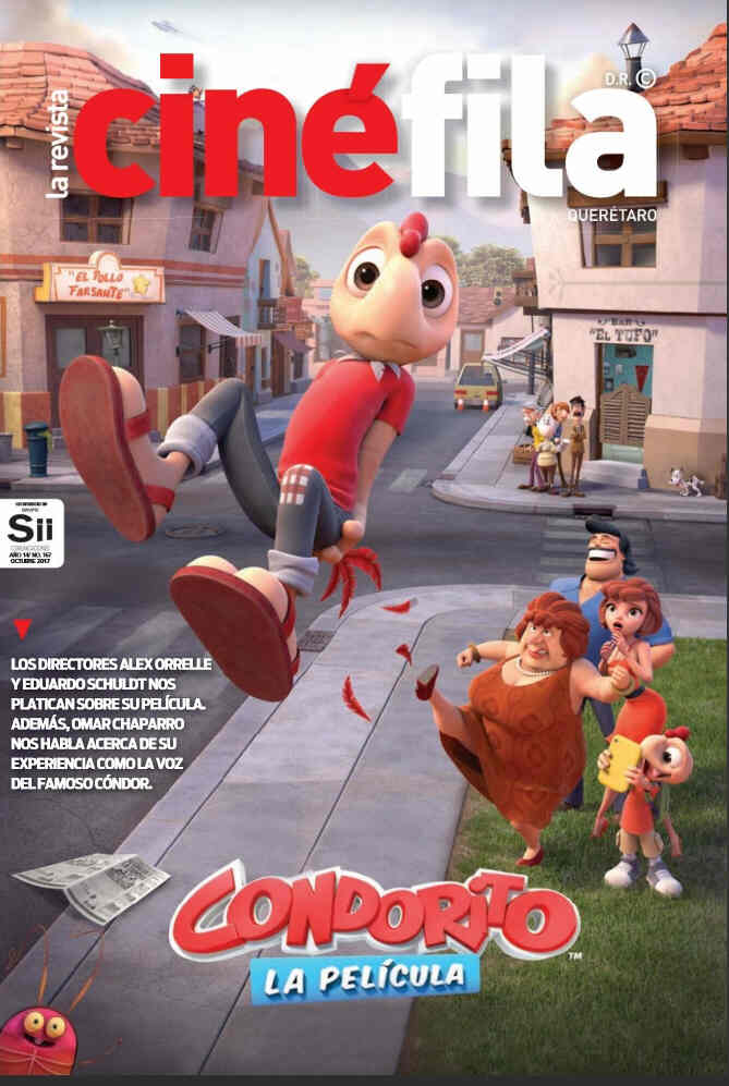 CINEFILA magazine side cover Issue 167  October 2017