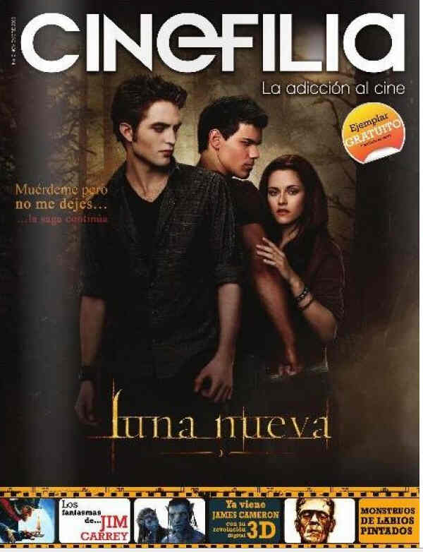 CINEFILIA magazine side cover Issue 2 November 2009