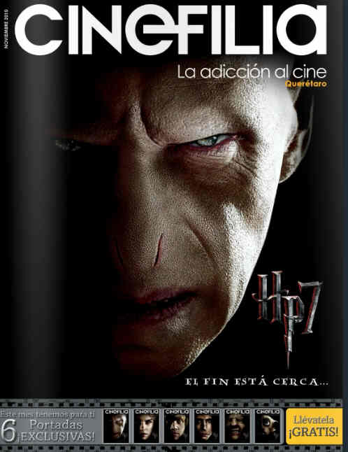 CINEFILIA magazine side cover November 2010