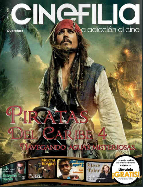 CINEFILIA magazine side cover May 2011
