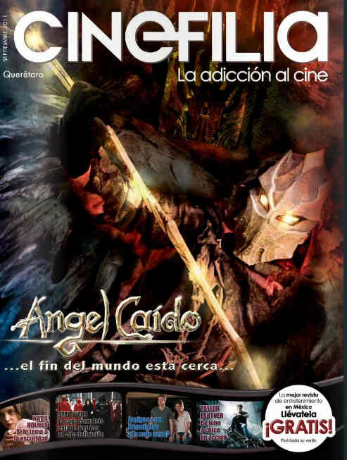 CINEFILIA magazine side cover September 2011