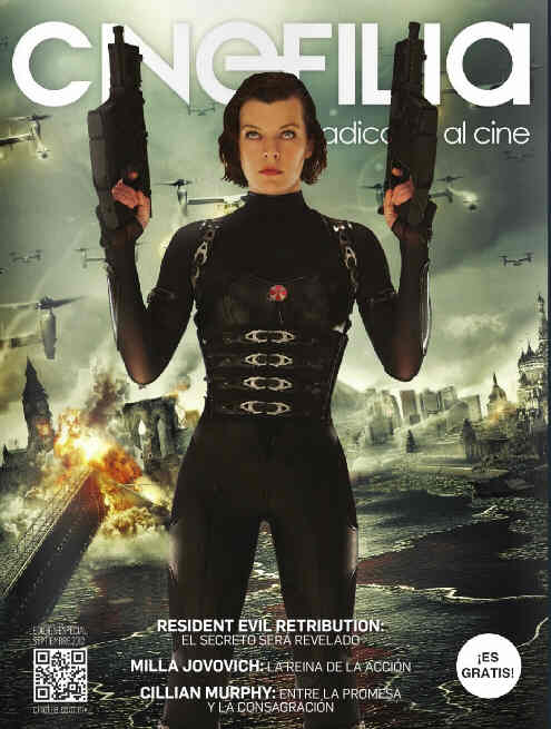 CINEFILIA magazine side cover September 2012