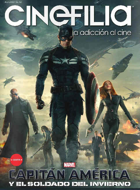 CINEFILIA magazine side cover Issue 52 April 2014