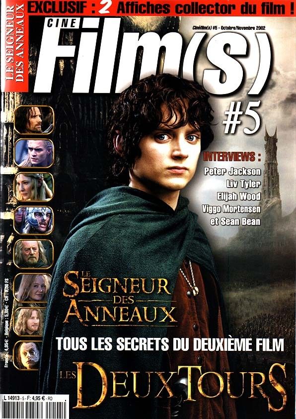 CINE FILM(S) magazine side cover Issue 5 October/November 2002
