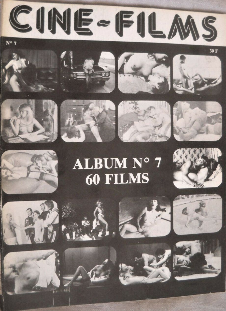 CINE-FILMS magazine side cover  Album #7   