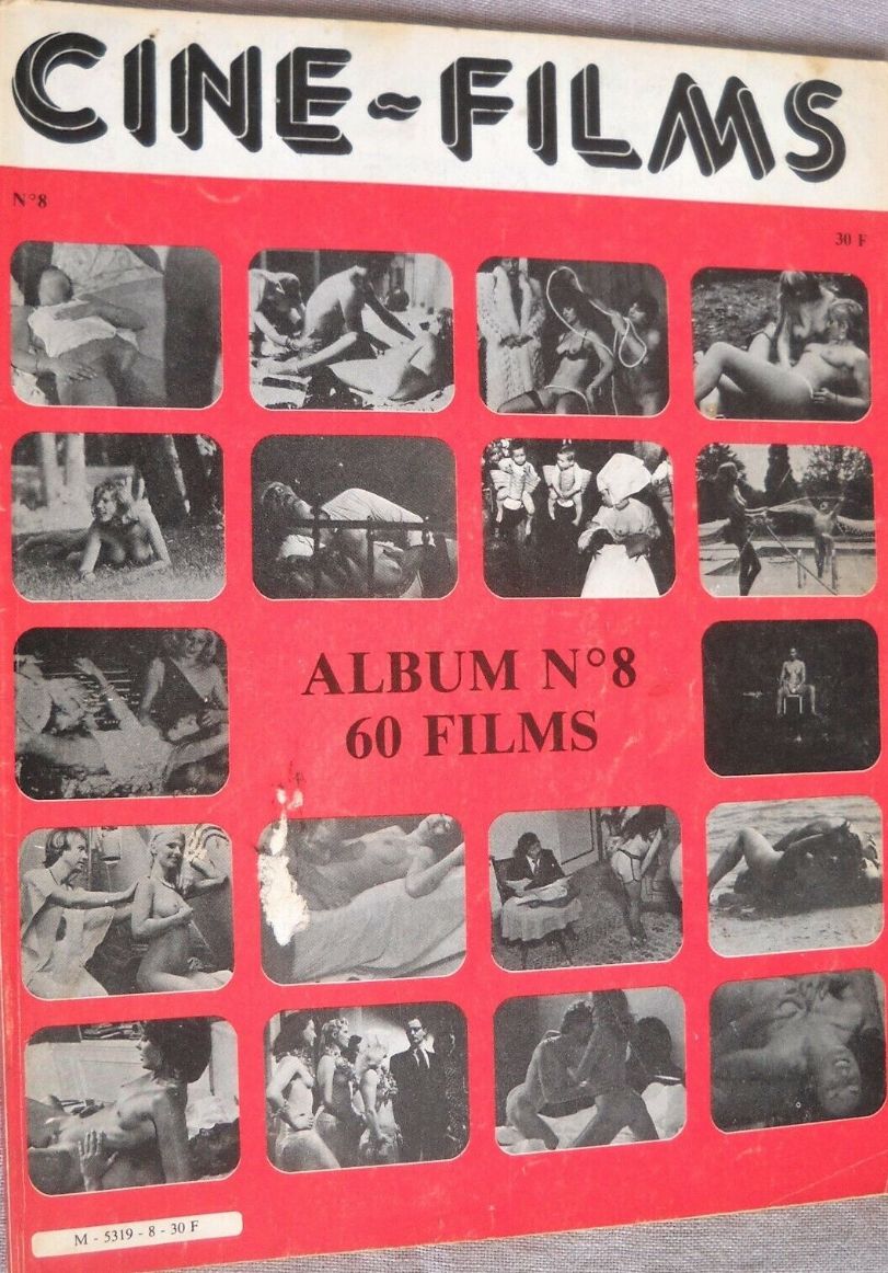 CINE-FILMS magazine side cover  Album #8   