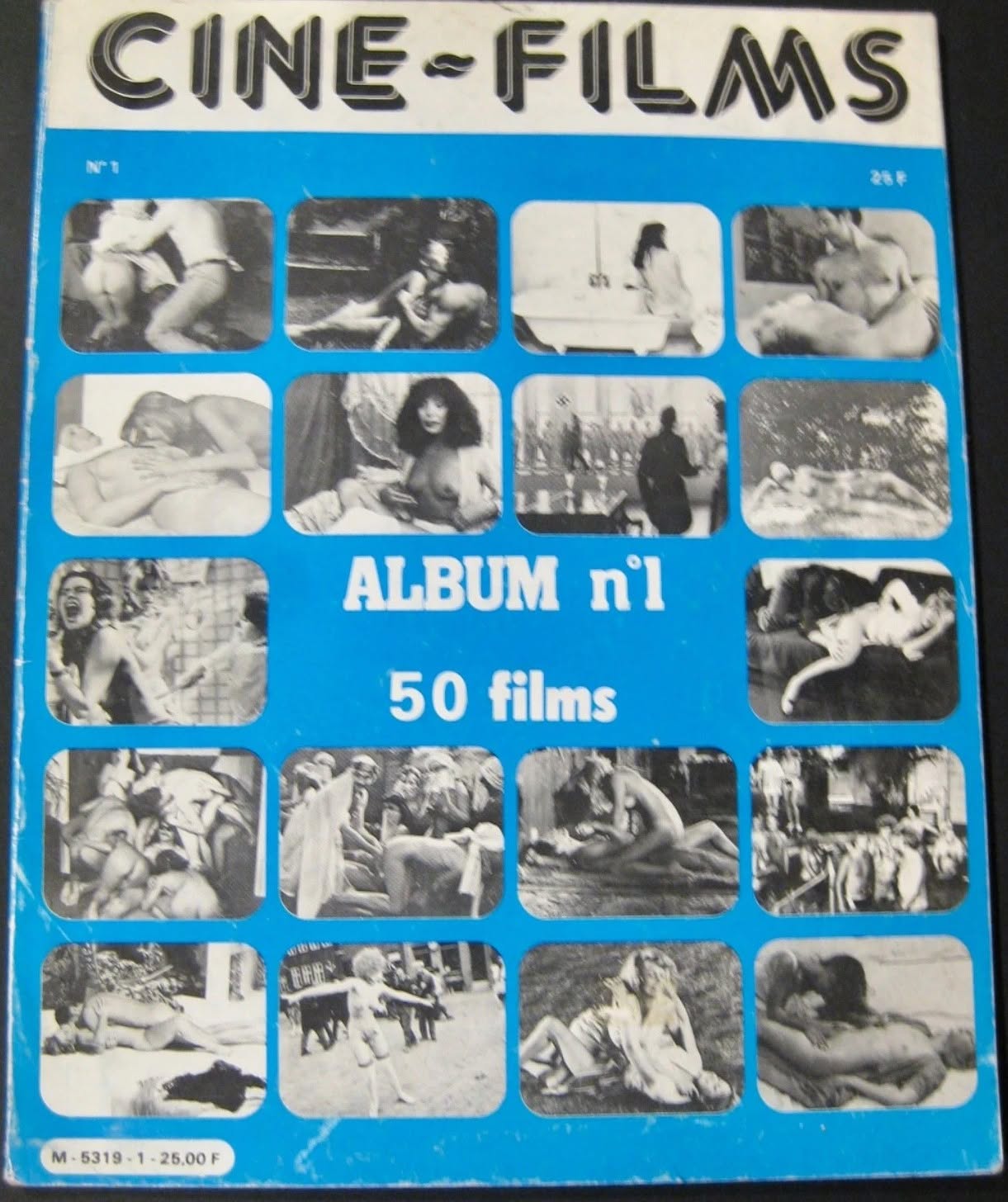 CINE-FILMS magazine side cover  Album #1 Compiles Issues #1, #2, and #3 