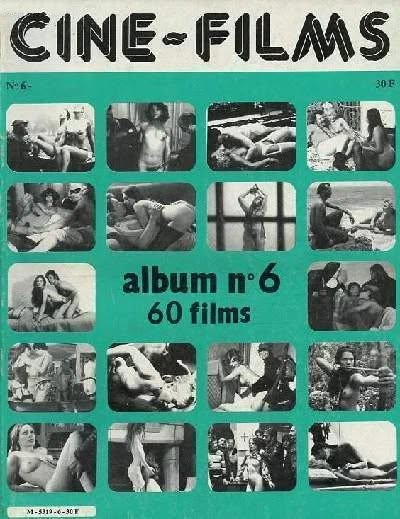 CINE-FILMS magazine side cover  Album #6  Compiles Issues #16, #17, and #18 
